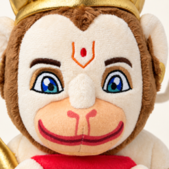 Hanuman Soft Toy - 13.7" Tall Divine Plush - Image 5