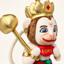 Hanuman Soft Toy - 13.7" Tall Divine Plush - Image 6