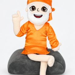 Shirdi Sai Baba Soft Toy - 13.7" Tall Divine Plush