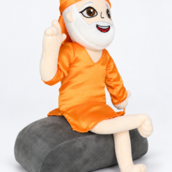 Alternative view of Shirdi Sai Baba Soft Toy - 13.7" Tall Divine Plush